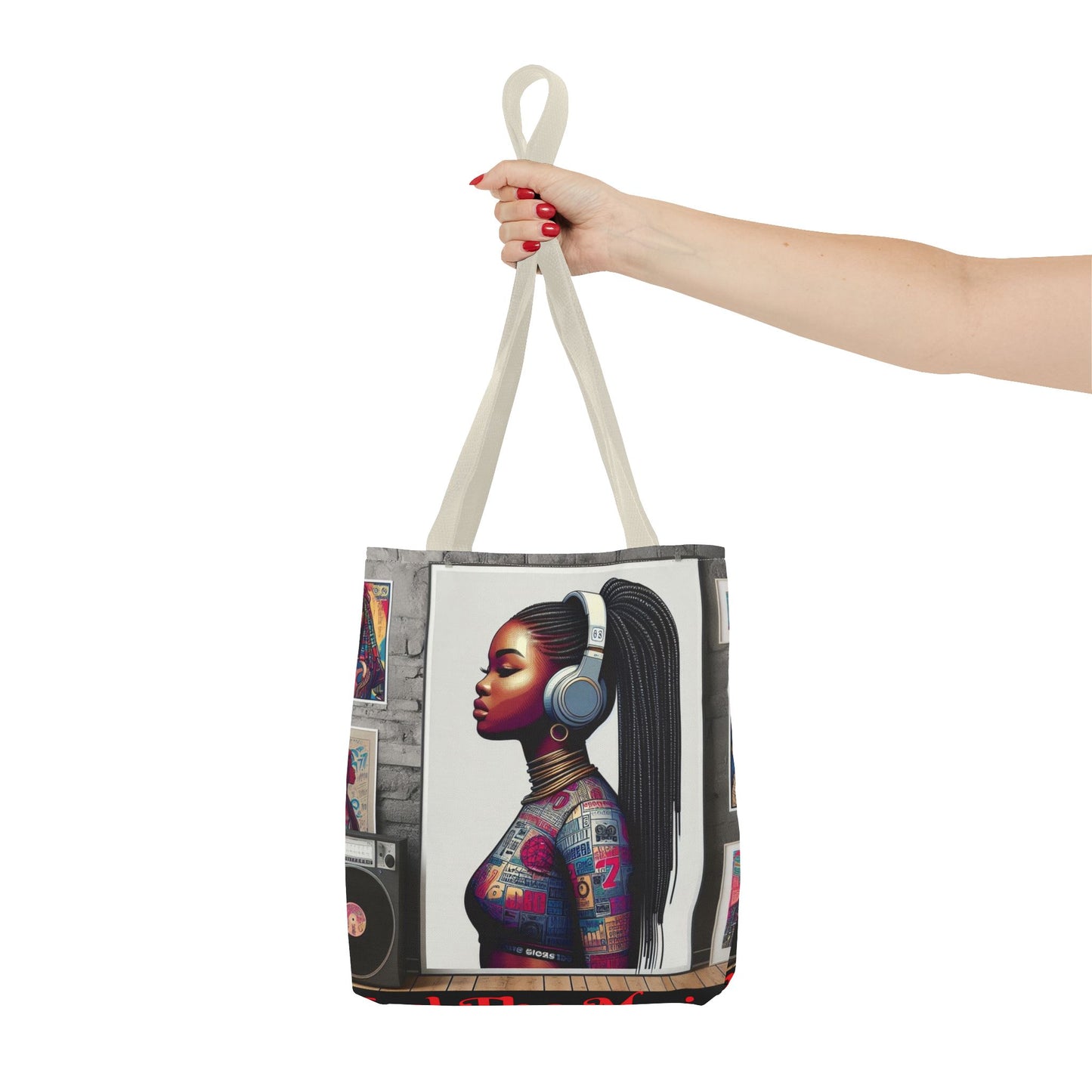 Feel The Music Tote Bag (AOP) #FM3