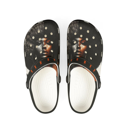 Afro Power EVA Foam Rubber Shoes (AOP) #AP1