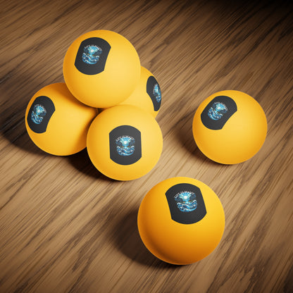 Life is Wavy Ping Pong Balls, 6 pcs #LW1