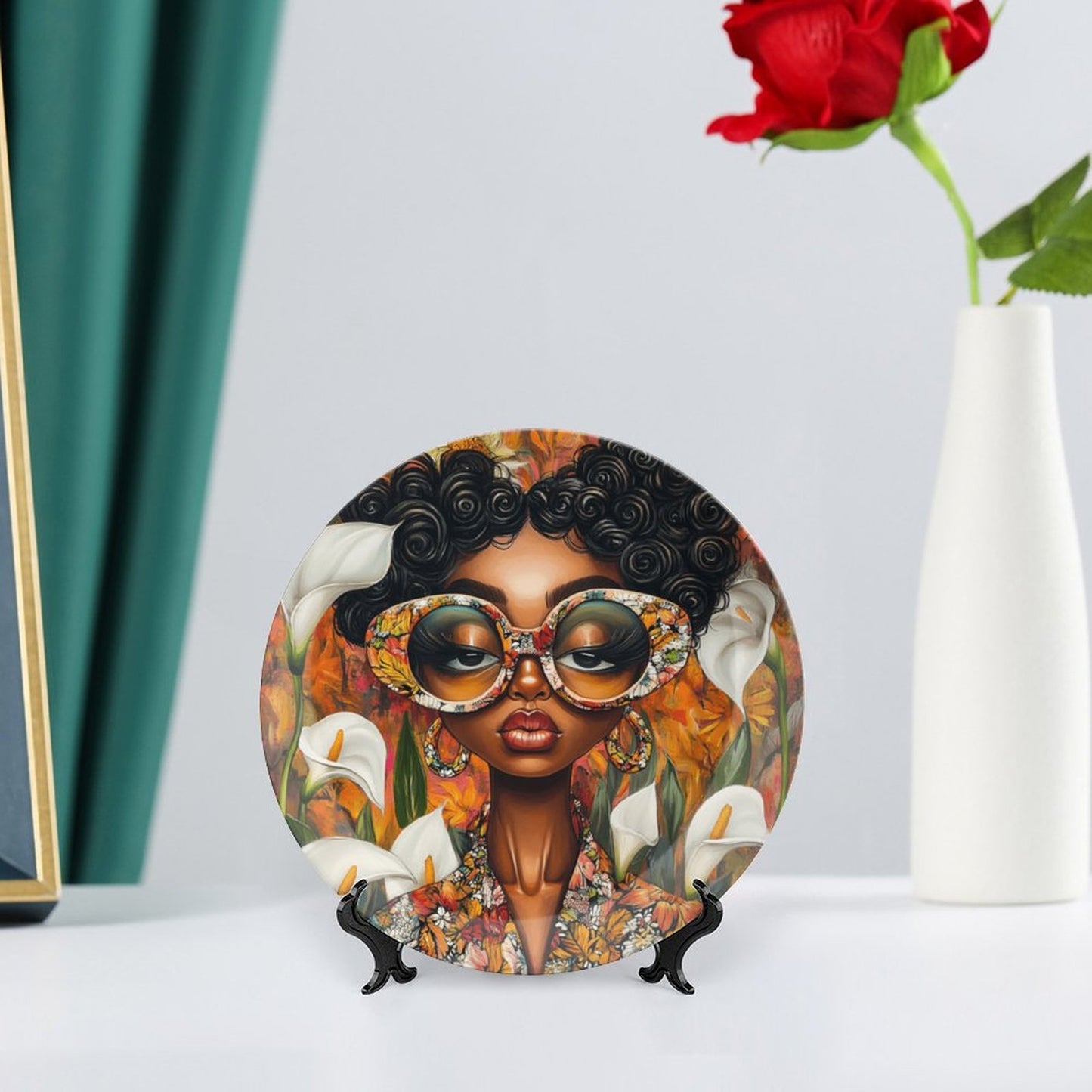 Bone China Decorative Plate