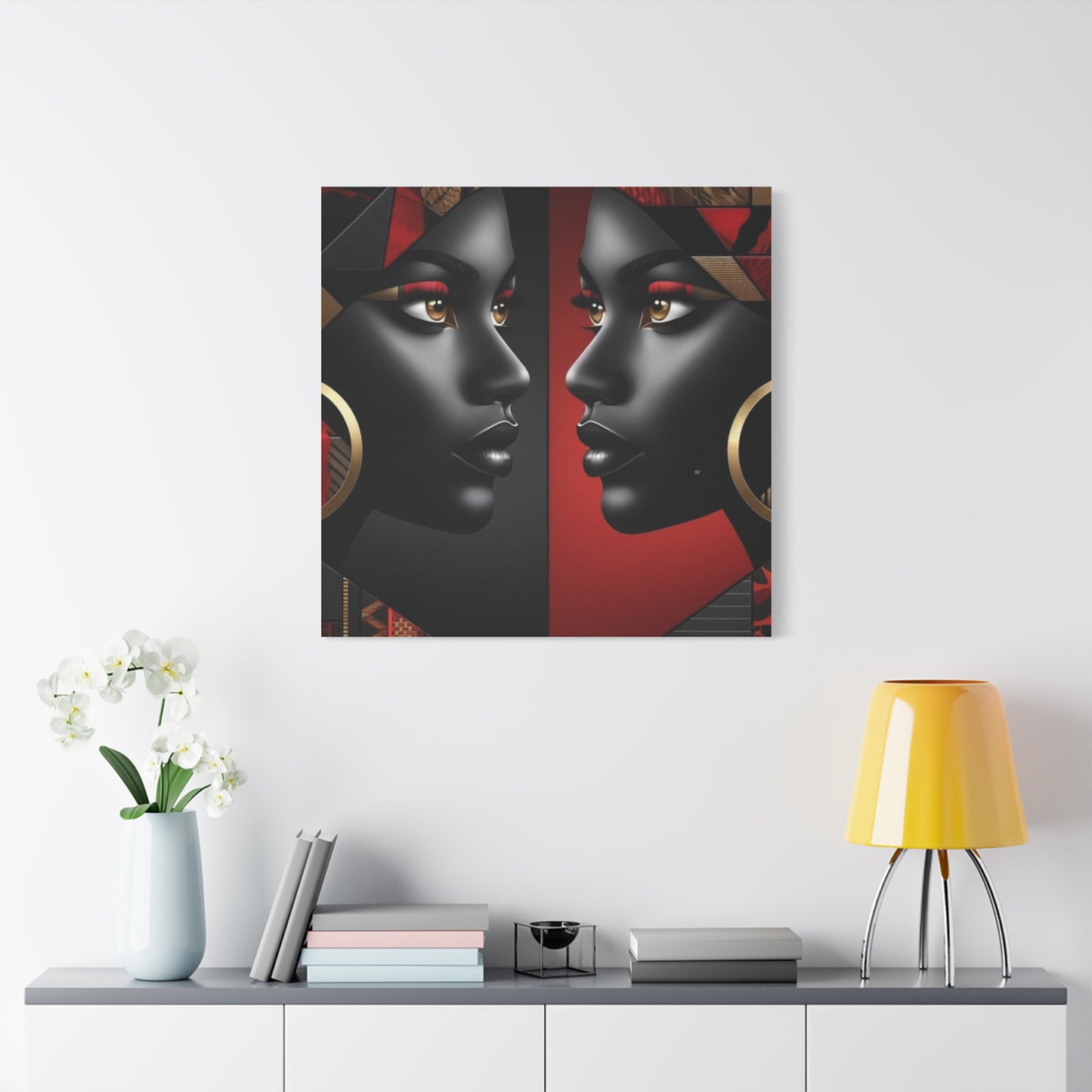 Dual Faced Matte Canvas, Stretched, 1.25" #DF1