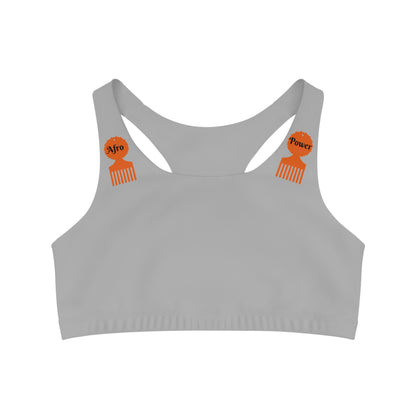 Afro Power Seamless Sports Bra (AOP) #AP1