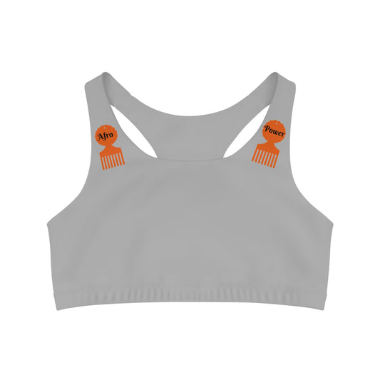 Afro Power Seamless Sports Bra (AOP) #AP1