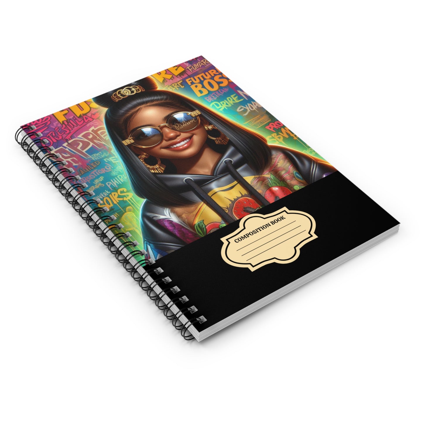 Back to School Affirmations Spiral Notebook - Ruled Line #53