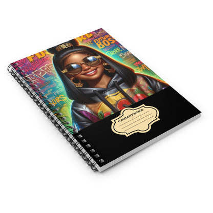 Back to School Affirmations Spiral Notebook - Ruled Line #53