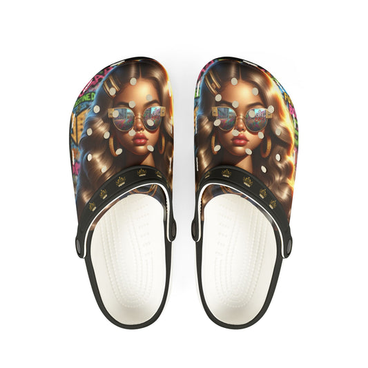 Future Boss EVA Foam Rubber Shoes (AOP) #31U