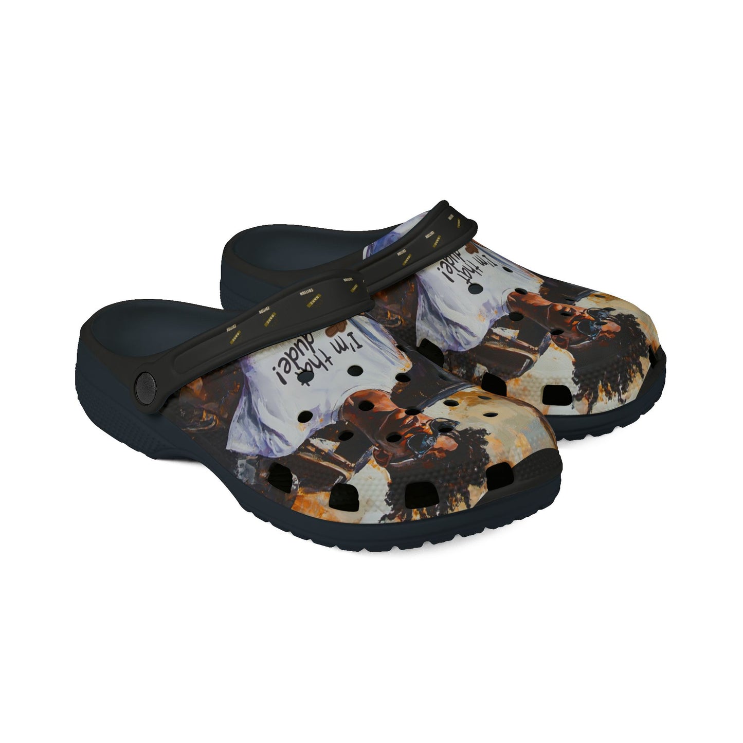 I'm That Dude EVA Foam Rubber Shoes (AOP) #1U
