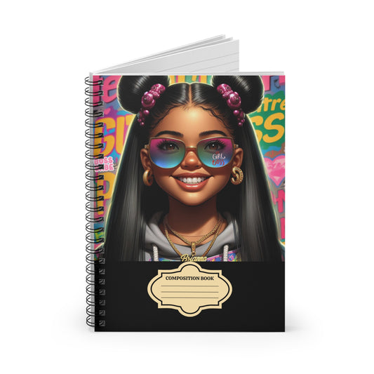 Back to School Affirmations Spiral Notebook - Ruled Line #47