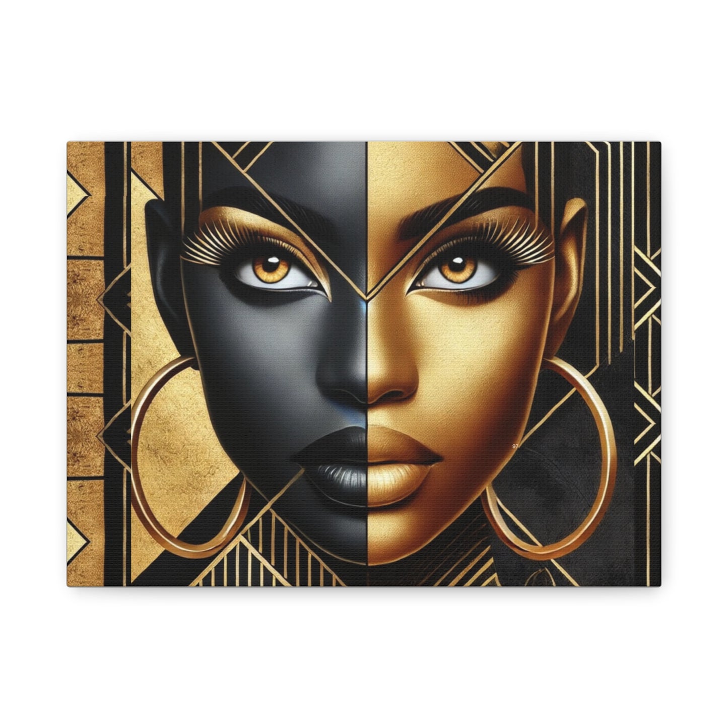Amber Radiance Matte Canvas, Stretched, 1.25" #AR1