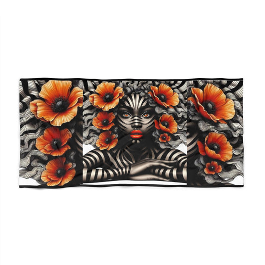 Zebra Fantasy Beach Towel #ZF28