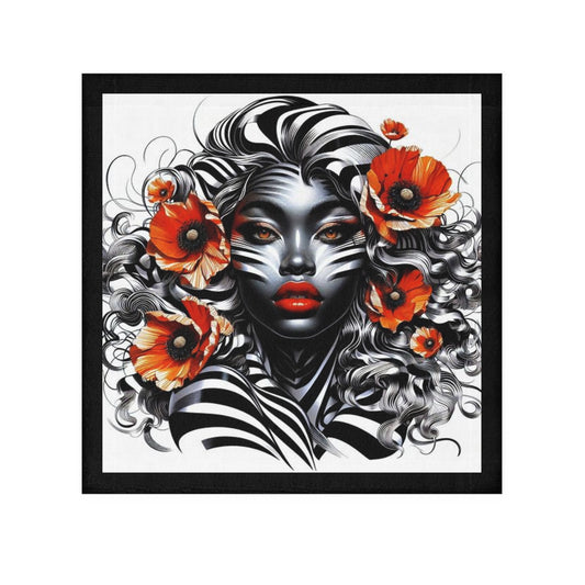 Zebra Fantasy Face Towel #ZF30
