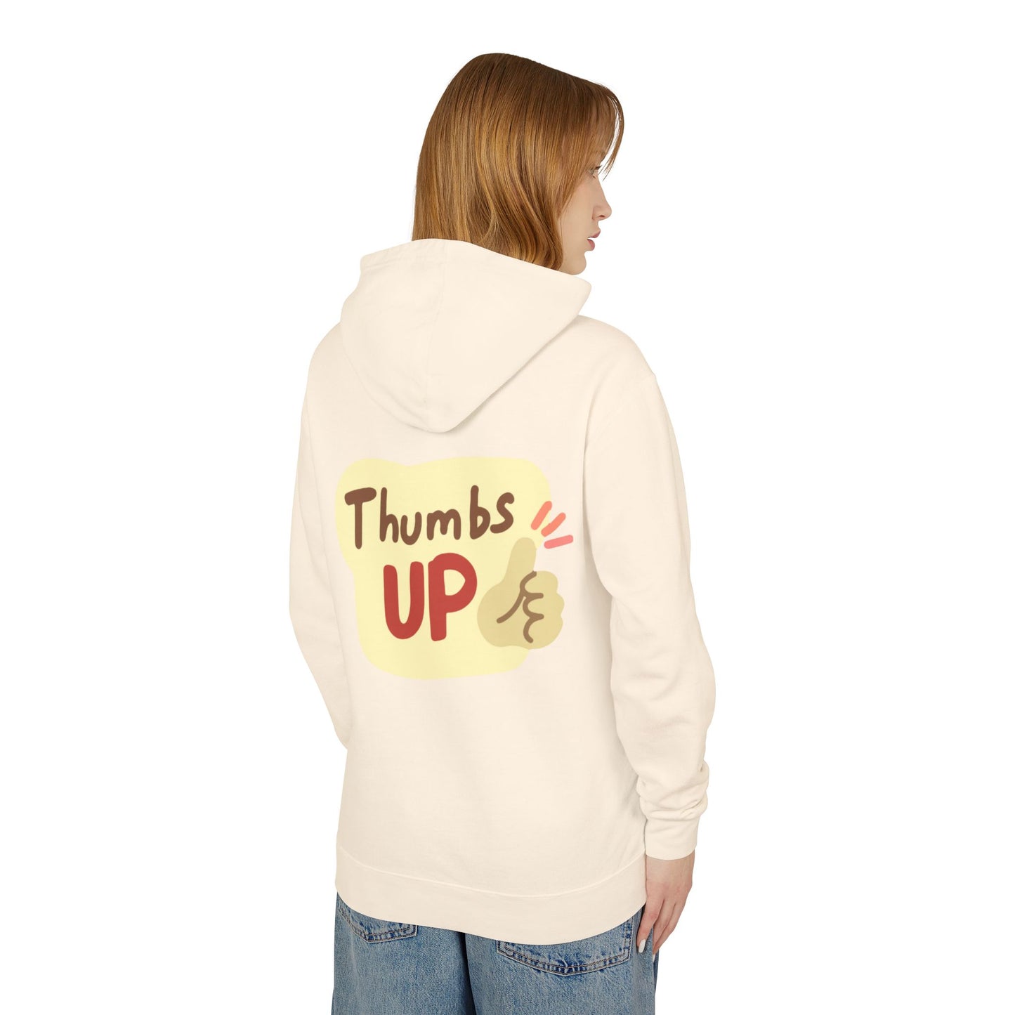 Affirmations Unisex Lightweight Hooded Sweatshirt #AU2