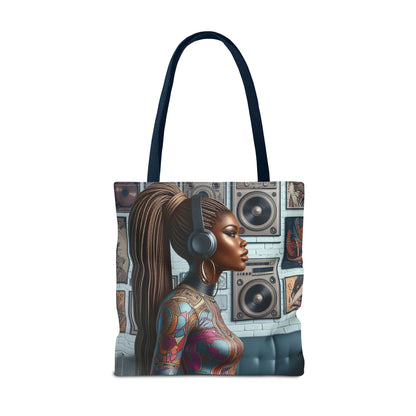 Feel The Music Tote Bag (AOP) #FM19