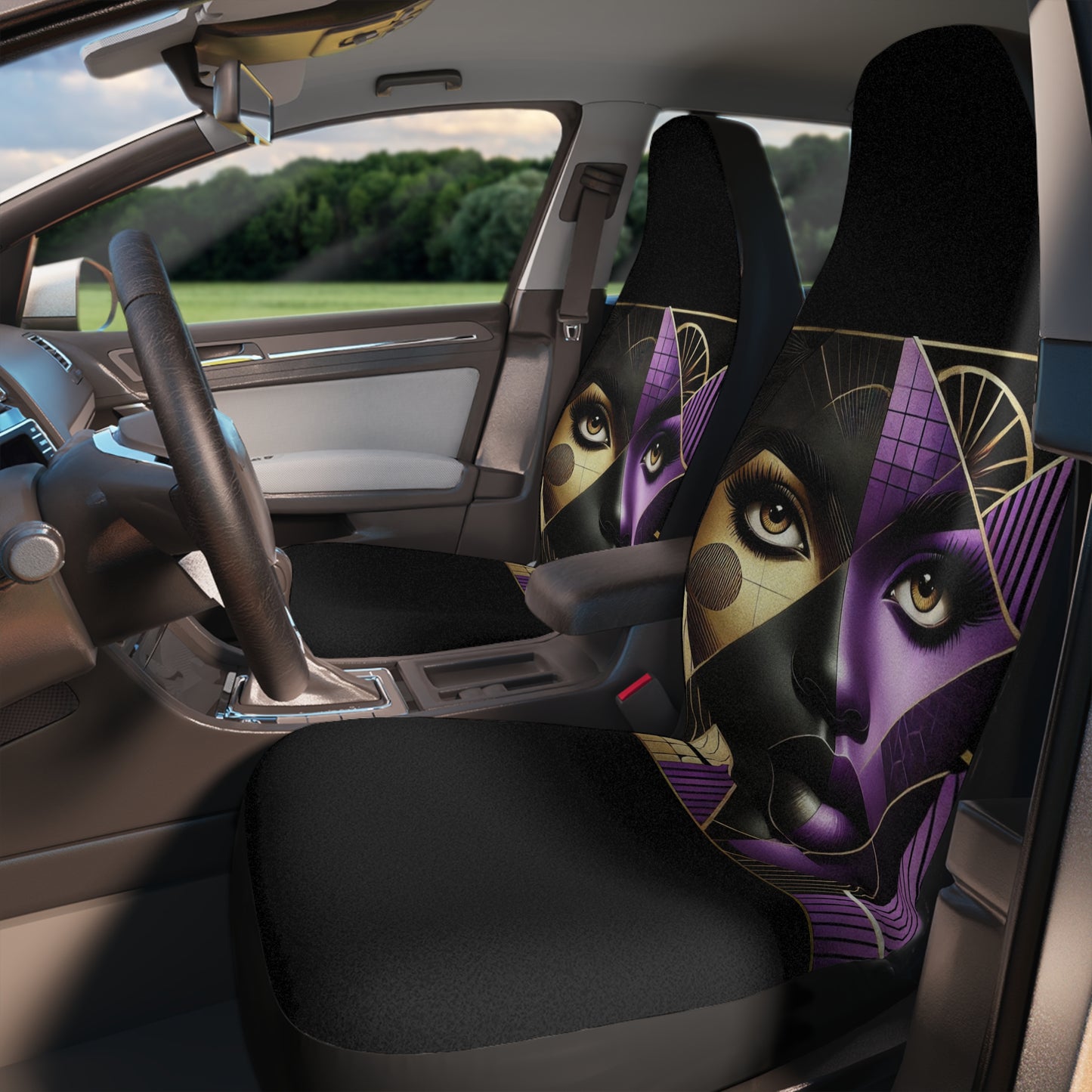 Abstract Beauty Car Seat Covers #AB2