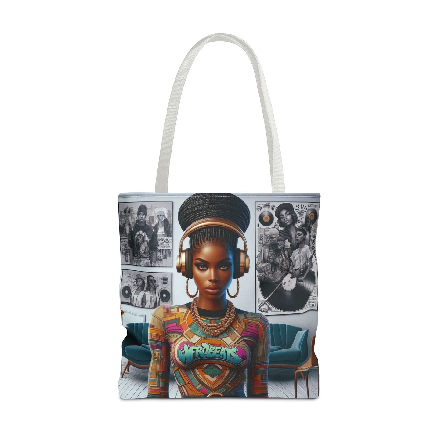 Feel The Music Tote Bag (AOP) #FM13