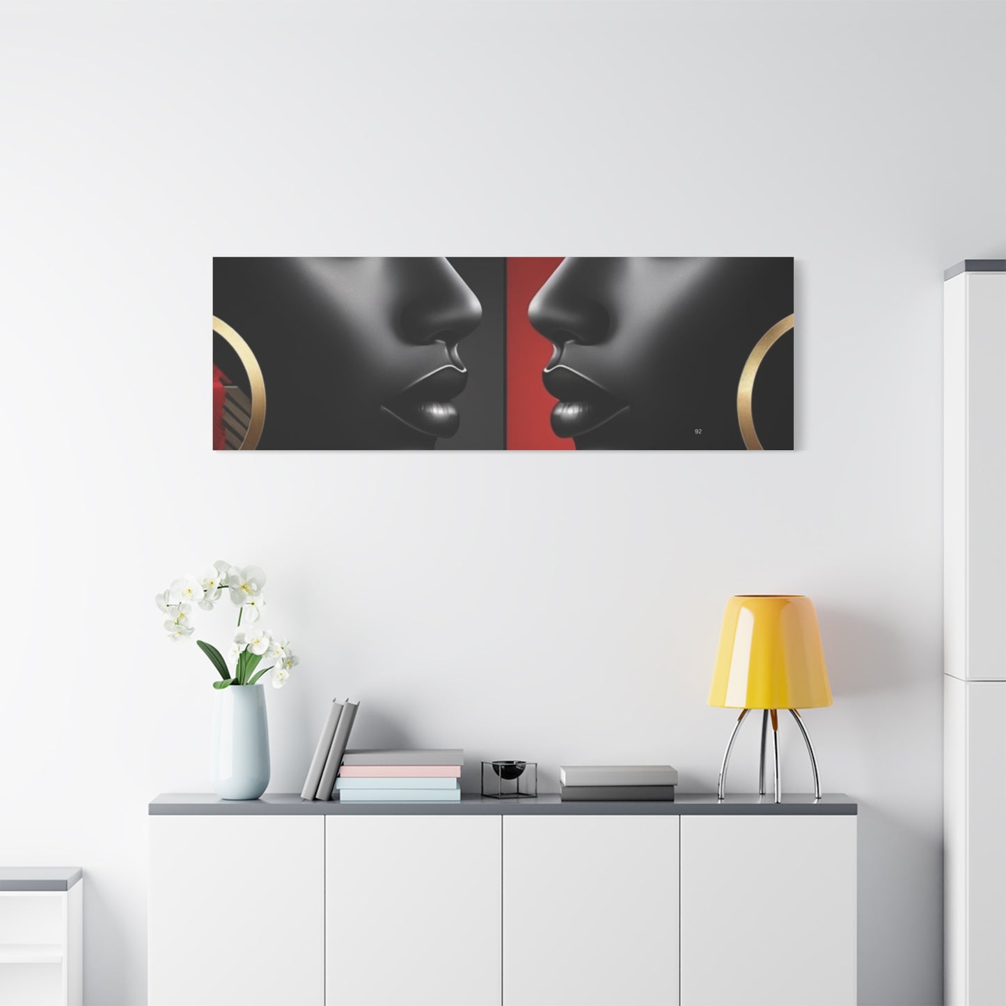 Dual Faced Matte Canvas, Stretched, 1.25" #DF1
