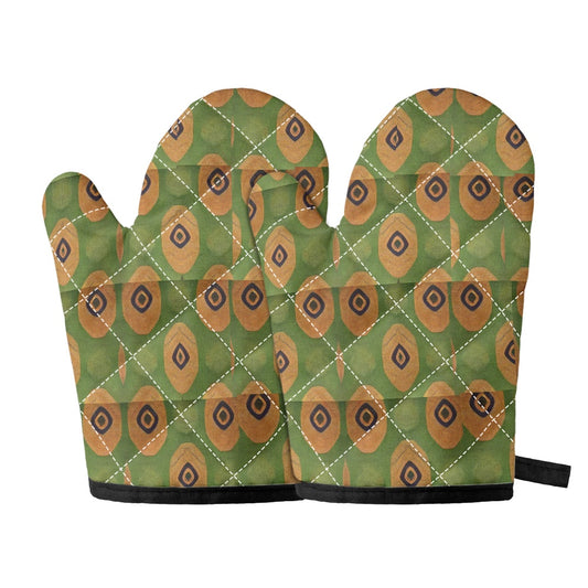 Oven glove(two pieces)