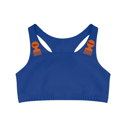 Afro Power Seamless Sports Bra (AOP) #AP1