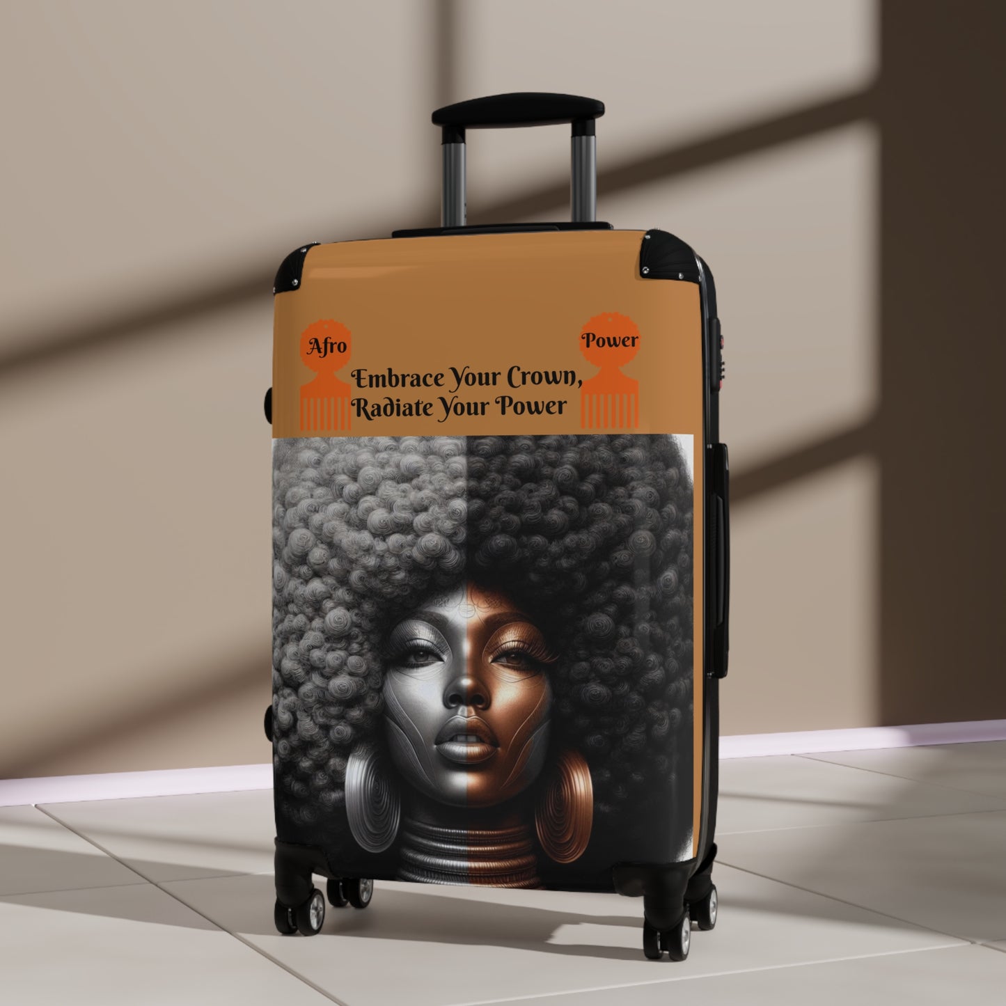 Afro Power Suitcases #AP10