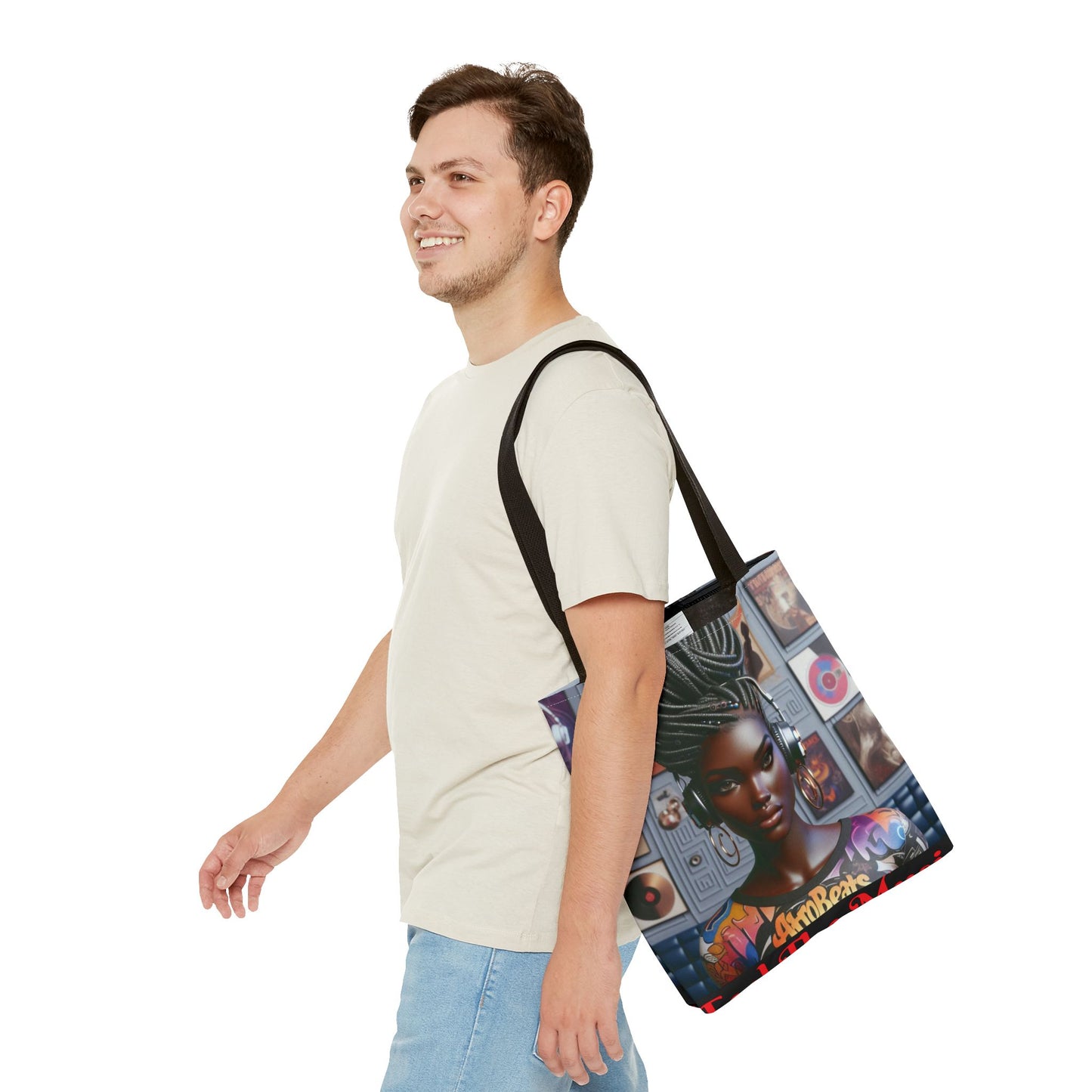 Feel The Music Tote Bag (AOP) #FM15