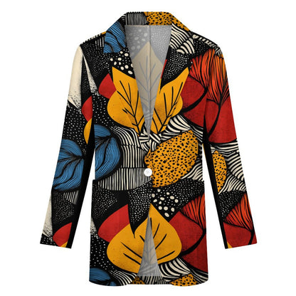 Women's Casual Suit All Over Print Women's Blazer