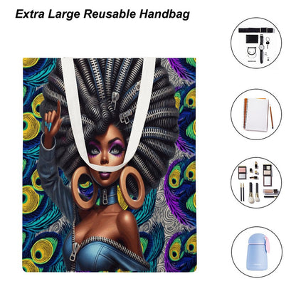 Martin Canvas Tote Handbag-15"x18"/38x46cm (Dual-sided Printing)