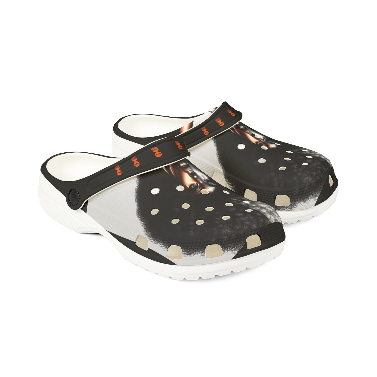 Afro Power EVA Foam Rubber Shoes (AOP) #AP8