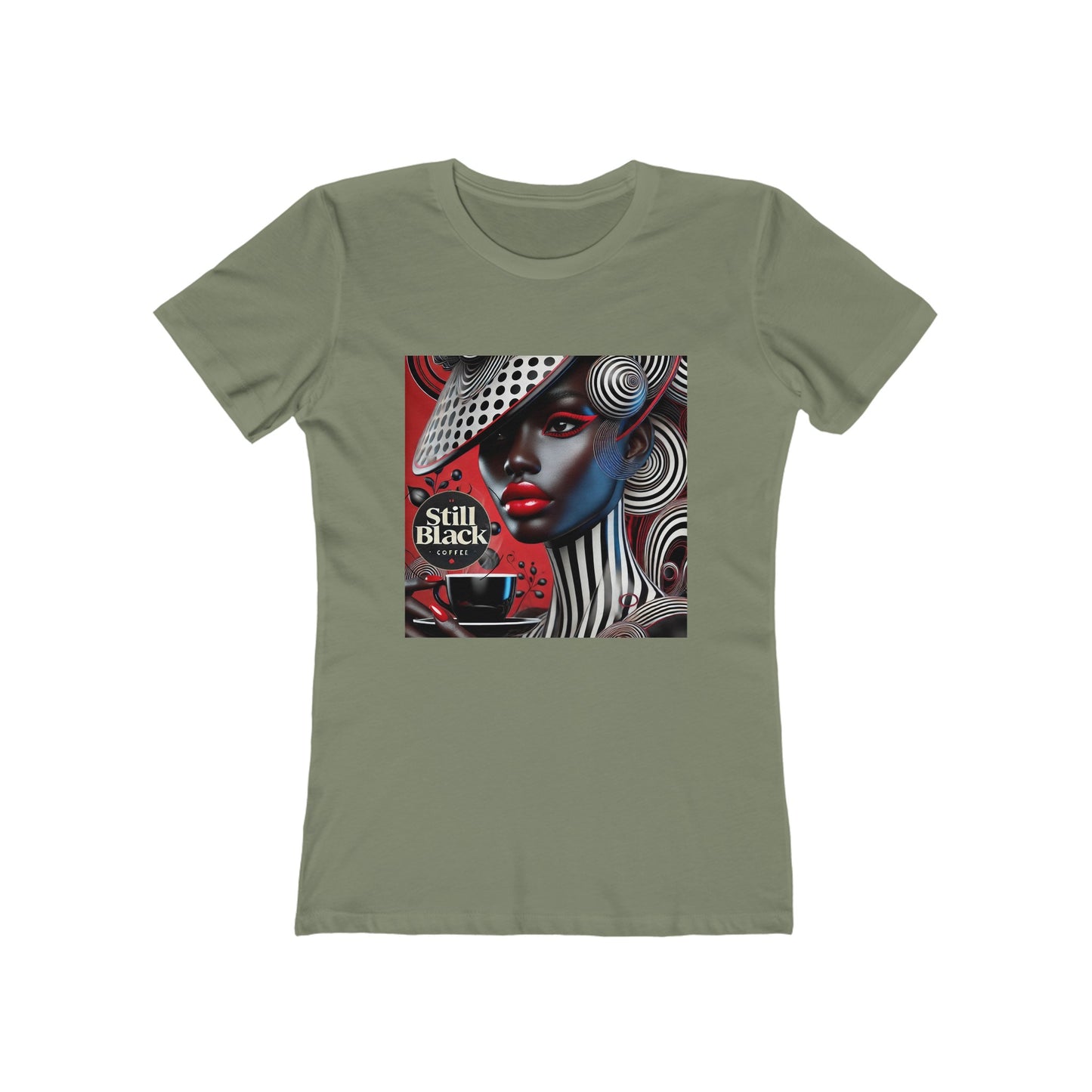 Still Black The Boyfriend Tee for Women #21