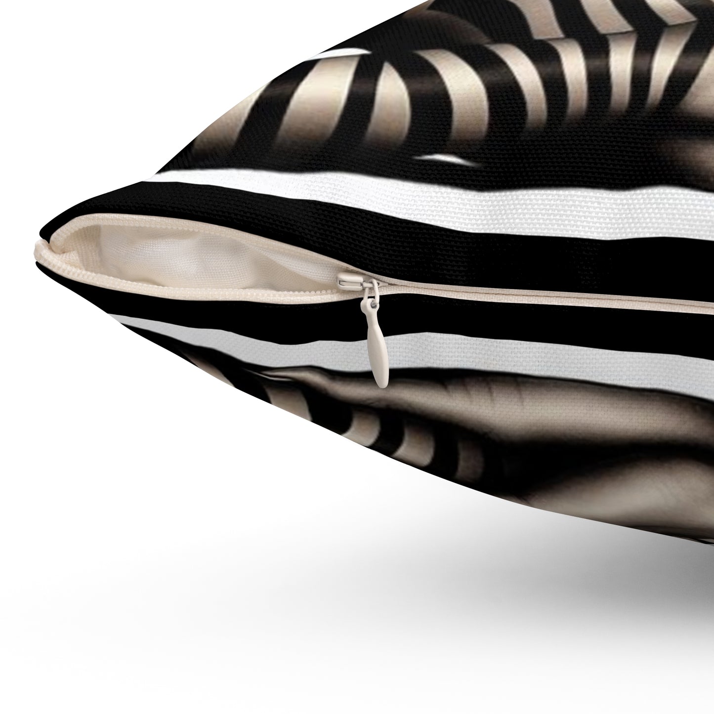 Zebra Fantasy Square Pillow #ZF22