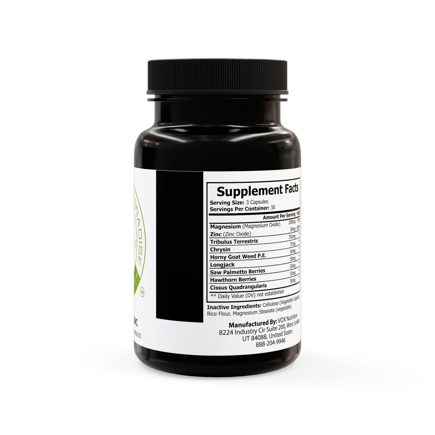 Magnesium Zinc Supplement (90 Capsules) #GLP21