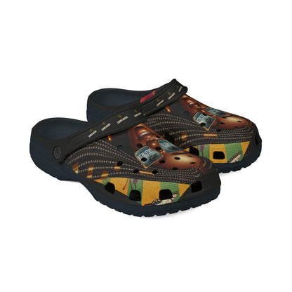 Destined For Greatness EVA Foam Rubber Shoes (AOP) #1U