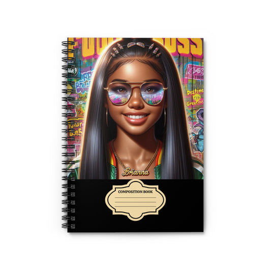 Back to School Affirmations Spiral Notebook - Ruled Line #43