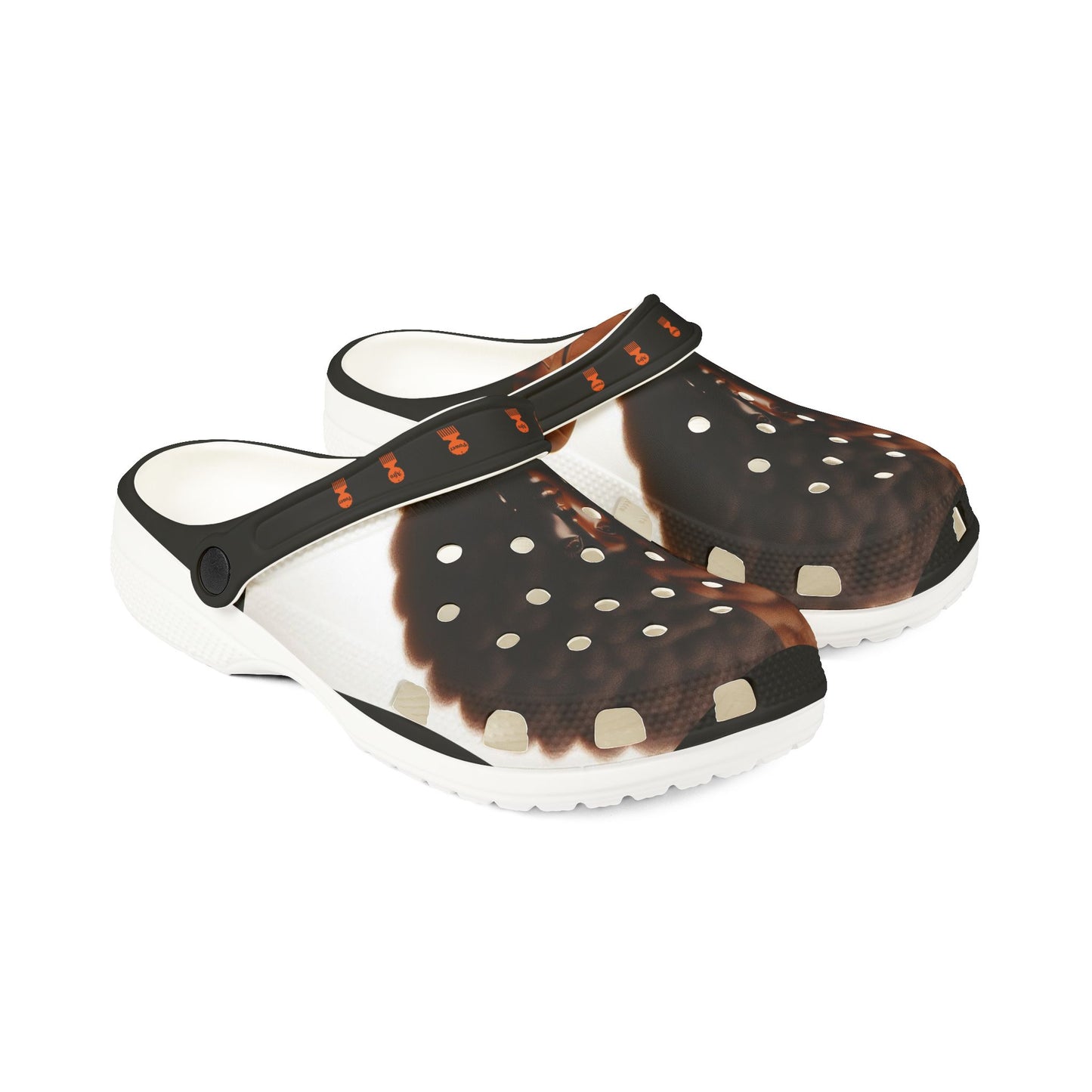 Afro Power EVA Foam Rubber Shoes (AOP) #AP2