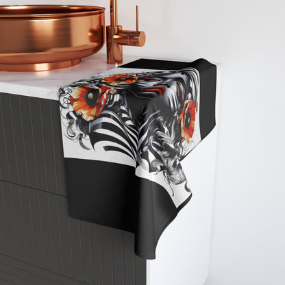 Zebra Fantasy Hand Towel #ZF29