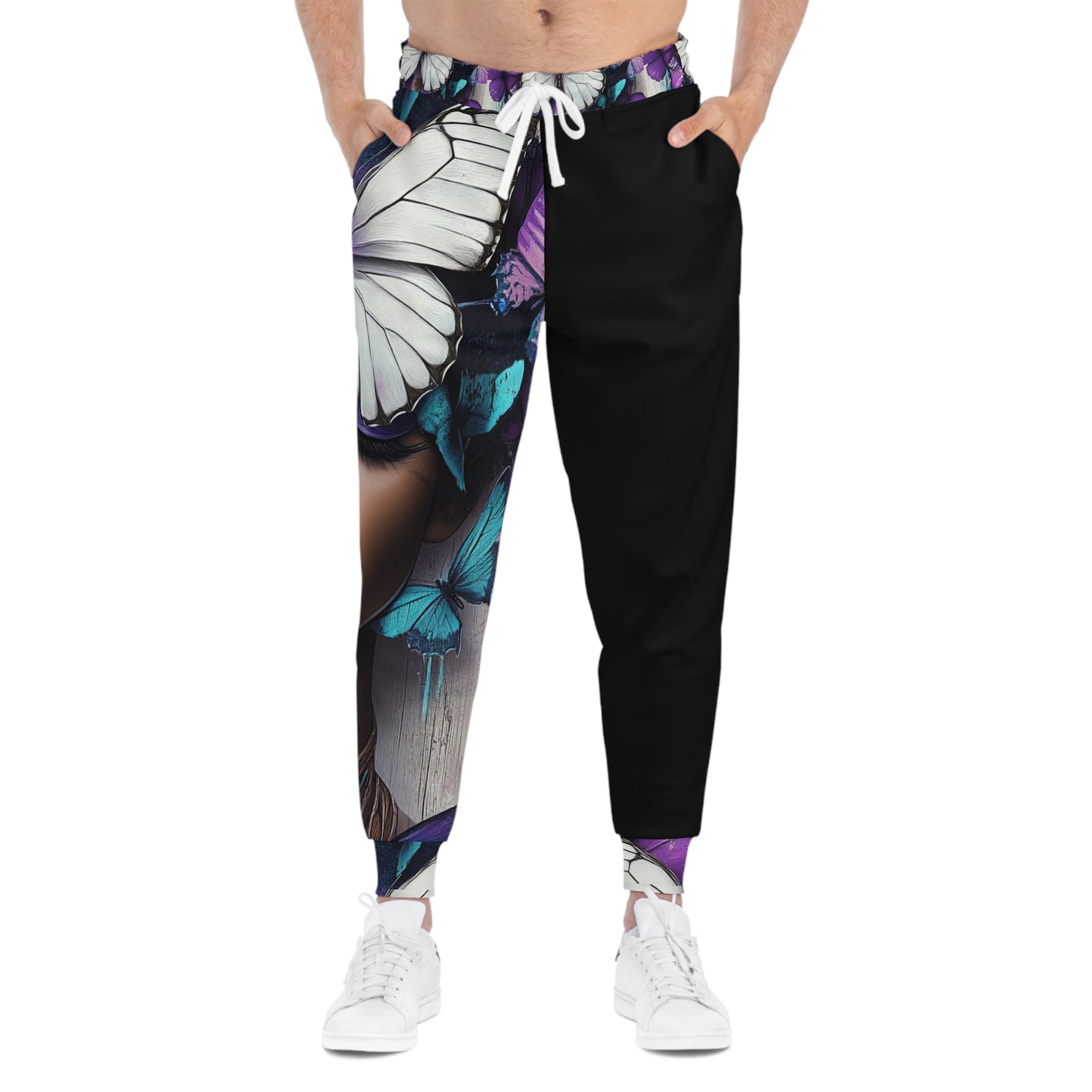 Butterfly Beauty Athletic Joggers Unisex Workout Pants Gym Sweatpants, Active