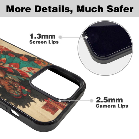 AfroCentric Butterfly Phone Case for iPhone 15 Pro Max Phone Case for iPhone 15 Pro Max