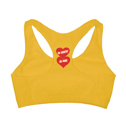 UR Worthy-UR More Girls' Double Lined Seamless Sports Bra (AOP) #15
