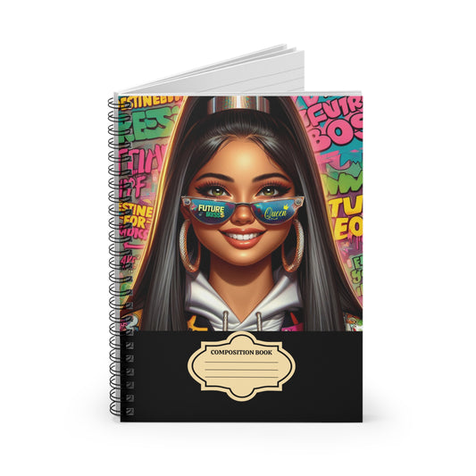 Back to School Affirmations Spiral Notebook - Ruled Line #57