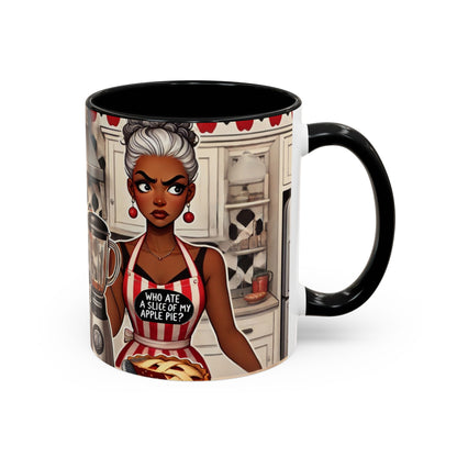 Apple Pie Heist Accent Coffee Mug (11, 15oz) #APH1