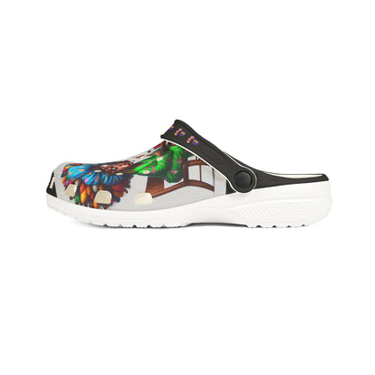 Monday Vibes EVA Foam Rubber Shoes (AOP) #MV7