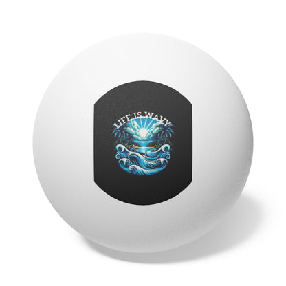 Life is Wavy Ping Pong Balls, 6 pcs #LW1