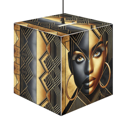 Amber Radiance Light Cube Lamp #AR1