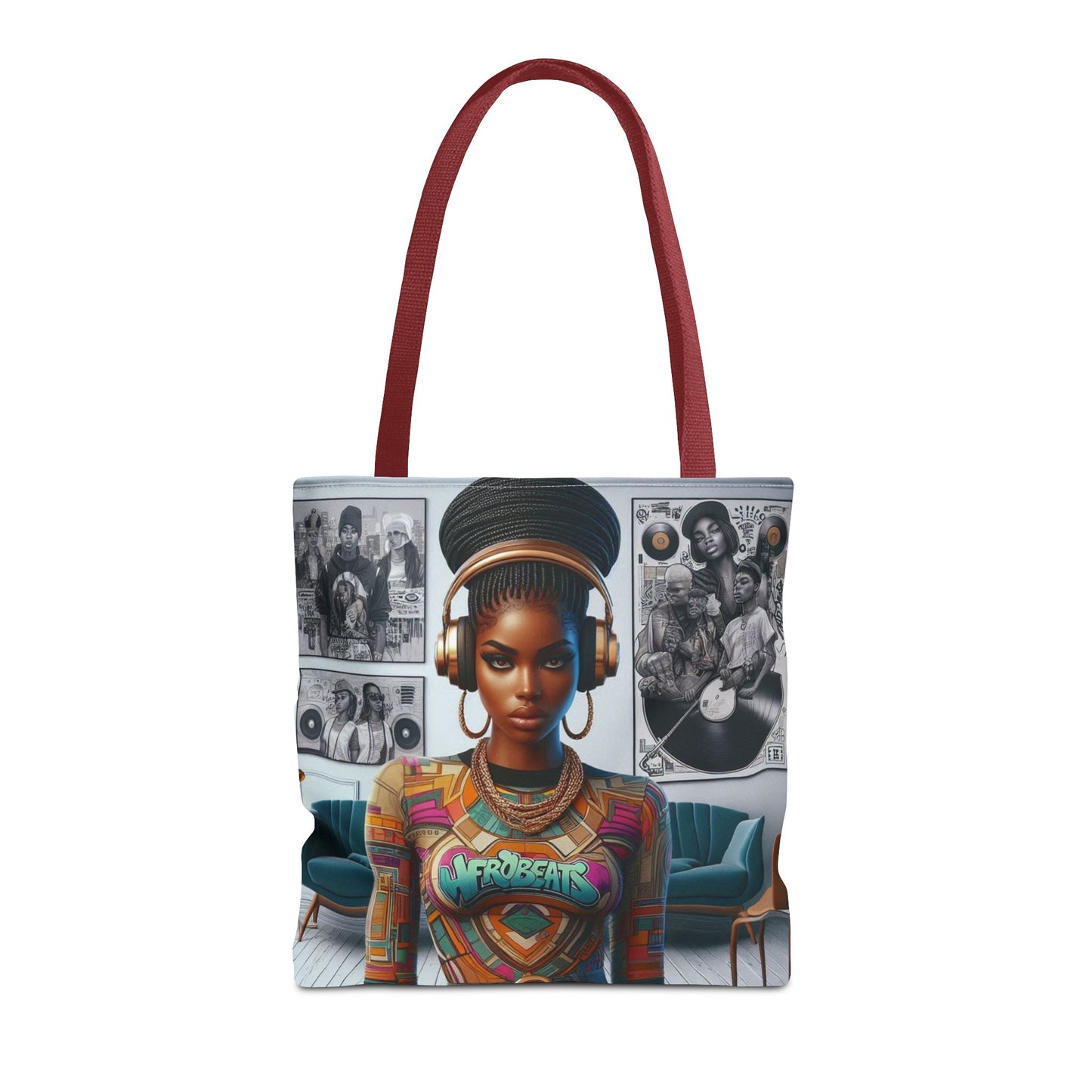 Feel The Music Tote Bag (AOP) #FM13