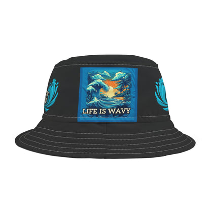 Life is Wavy Bucket Hat (AOP) #LW3