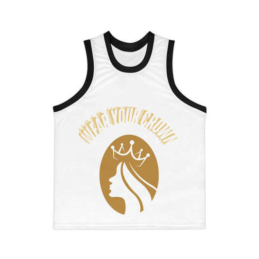 Wear Your Crown Unisex Basketball Jersey (AOP) #23