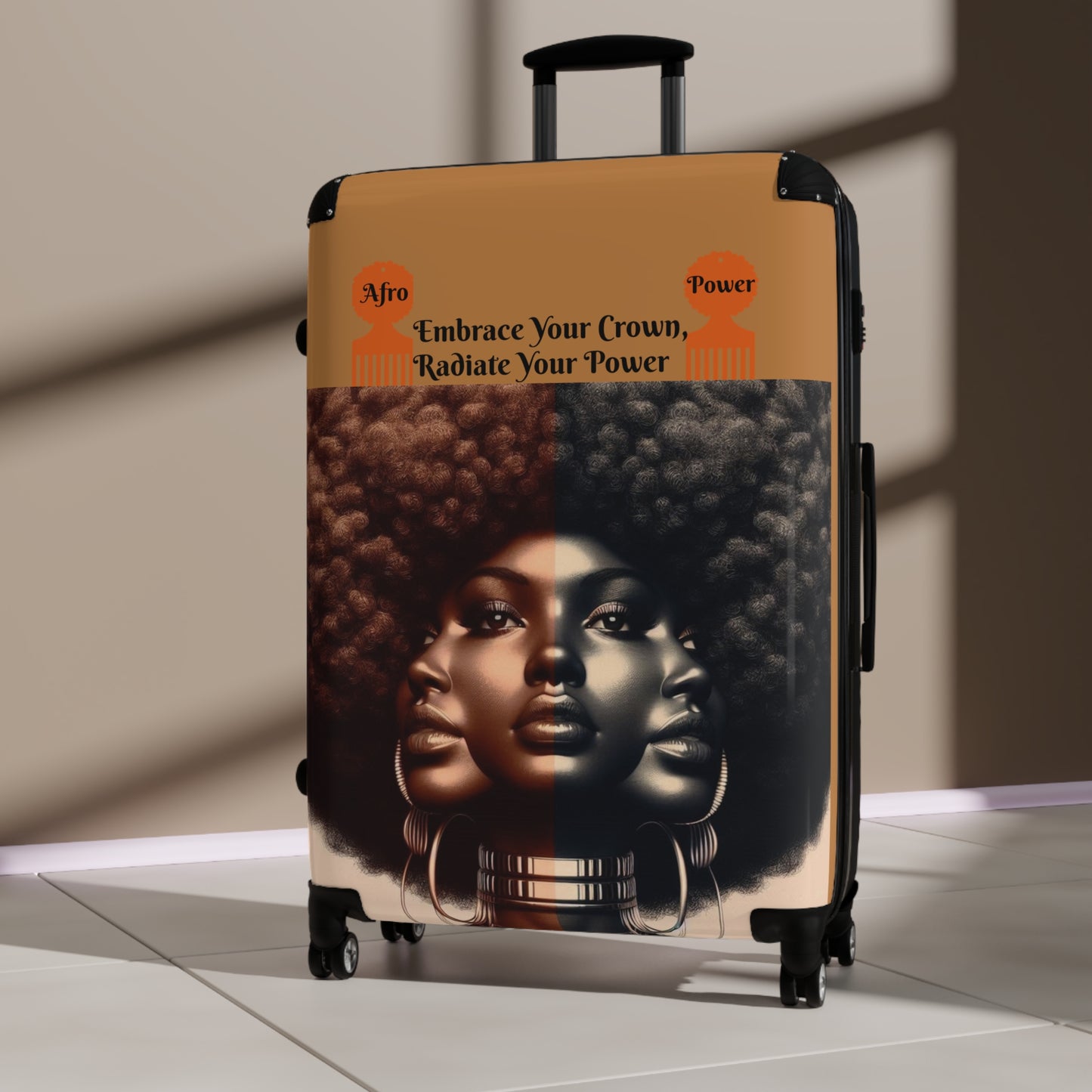 Afro Power Suitcases #AP7