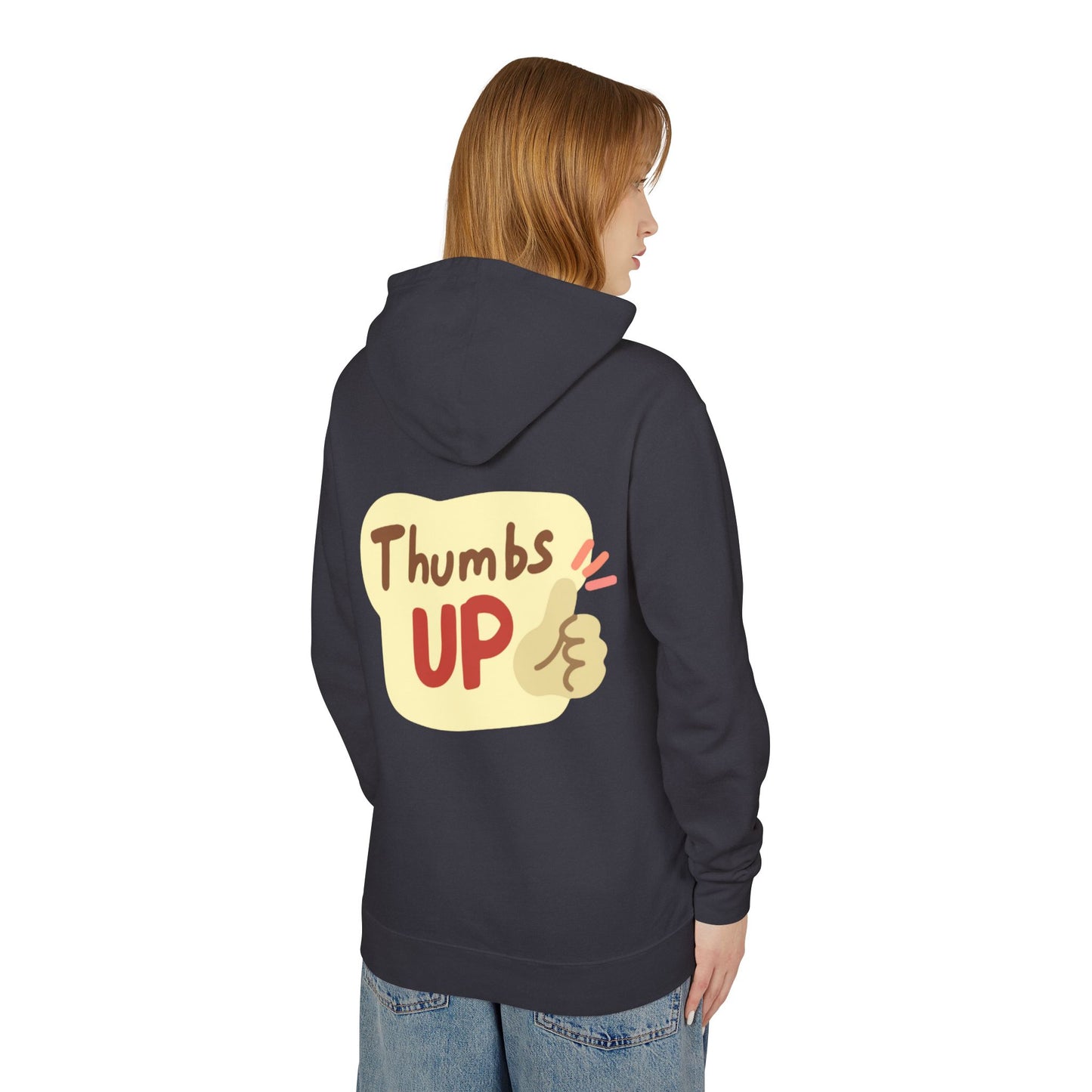 Affirmations Unisex Lightweight Hooded Sweatshirt #AU2