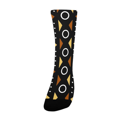 Afrocentric Pattern Men's Socks Women's Custom Socks