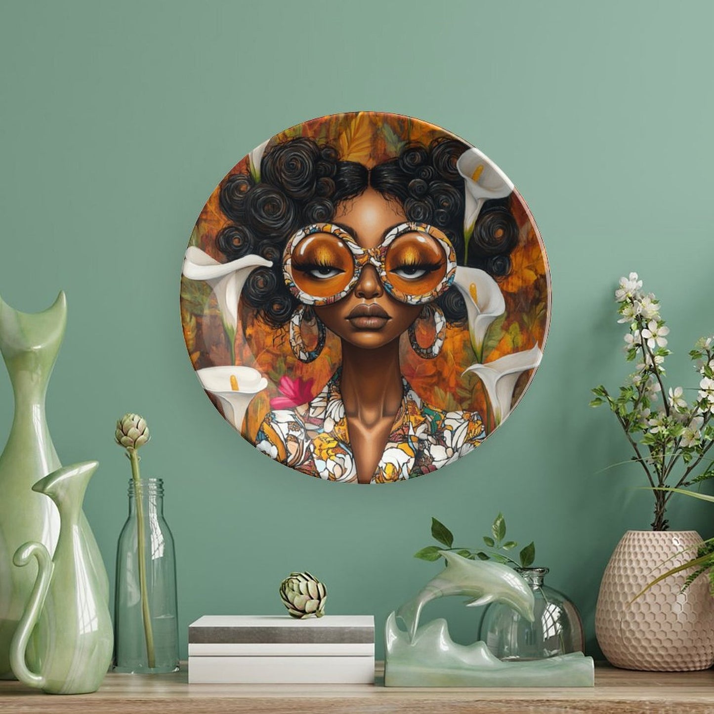 Bone China Decorative Plate