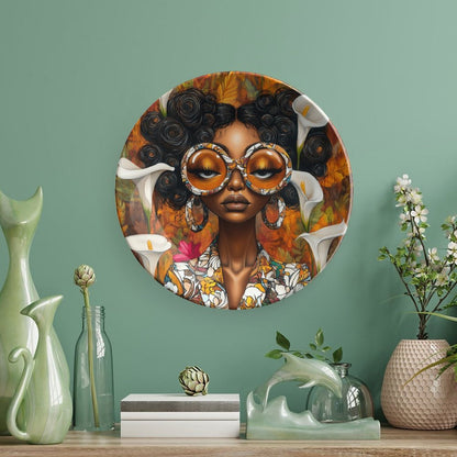 Bone China Decorative Plate
